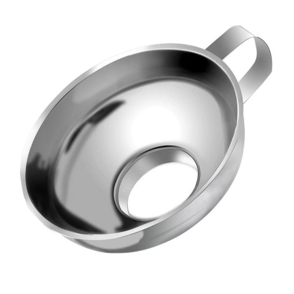 Household Kitchen 304 Stainless Steel Large Caliber Small Food Funnel - Image 2