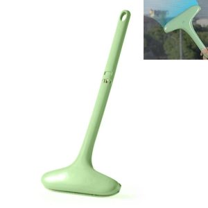 Long Handle Detachable Screen Brush Anti-theft Net Cleaner Multifunctional Dust Removal Groove Screen Cleaning Brush (Green)