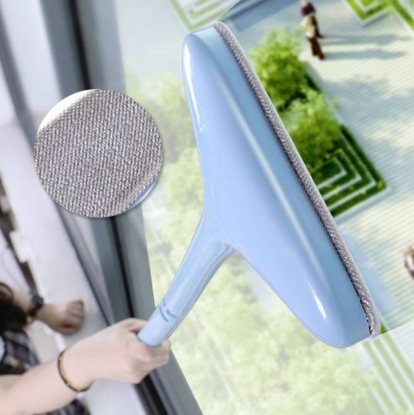 Long Handle Detachable Screen Brush Anti-theft Net Cleaner Multifunctional Dust Removal Groove Screen Cleaning Brush (Green) - Image 3