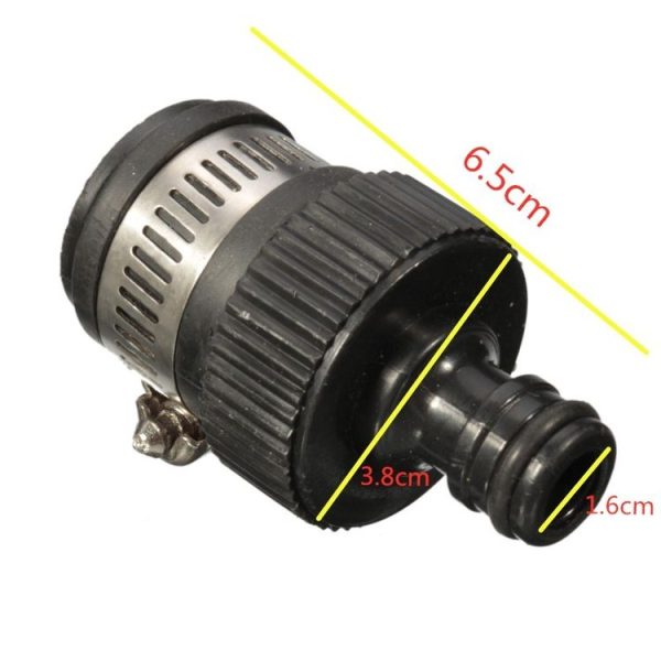 2 PCS Faucet Nipple Universal Joint Car Wash Water Gun Garden Clamp Joint - Image 6