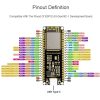 Waveshare ESP32-S3 Microcontroller 2.4GHz Wi-Fi Development Board ESP32-S3-WROOM-1-N8R8 Module Standard Ver. With Pinheader - Image 8