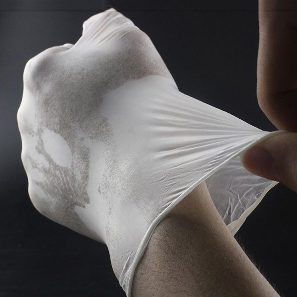 50 PCS Disposable PVC Gloves Transparent Anti-oil Anti-static Beauty Salon Manicure Tool Gloves, Size: S - Image 5