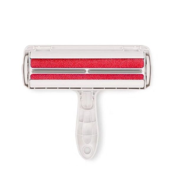 Automatic Hair-removing Double-sided Brushing Device Bed Sheet Sofa Pet Hair Sticking Device (Red) - Image 2