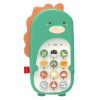 Baby Puzzle Bilingual Simulation Mobile Phone Toy Baby Child Early Education Machine (Green)