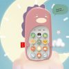 Baby Puzzle Bilingual Simulation Mobile Phone Toy Baby Child Early Education Machine (Green) - Image 5