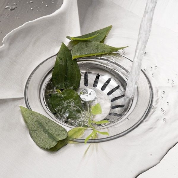 Stainless Steel 304 Washbasin Sink Filter Cover (Bright) - Image 5