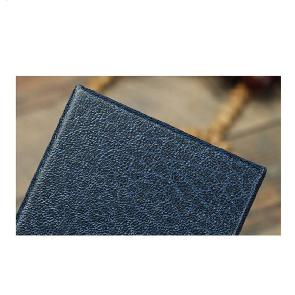 Litchi Texture Watch Box Jewelry Gift Box Earring Necklace Jewelry Watch Packaging Box, Color: Black - Image 5