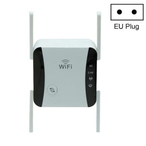KP1200 1200Mbps Dual Band 5G WIFI Amplifier Wireless Signal Repeater, Specification: EU Plug (White)