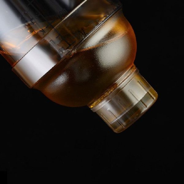 Shaker Cup PC Oz Cup Shaker With Scale Shaker Shaker Milk Teapot Juice Jug, Size: 1000ml, Style: Ordinary Transparent - Image 4
