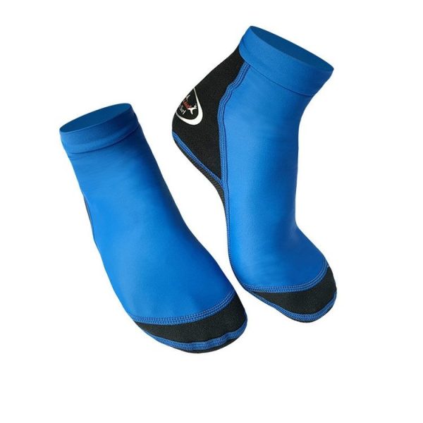 DIVE & SAIL 1.5mm Neoprene + Nylon Snorkeling Socks Diving Socks Anti-slip Anti-scratch Beach Socks, Size: M (36-38) (Men Blue) - Image 2