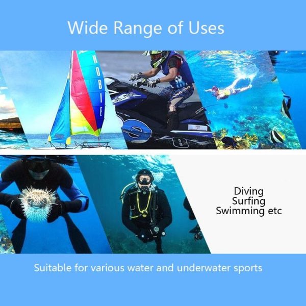 DIVE & SAIL DH-002 1mm Men and Women Swimming Caps Sunscreen Diving Cap Surfing Diving Headgear, Size: XL (Black) - Image 5