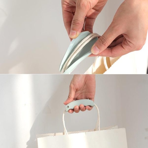 Silicone Anti-stroke Handle Effort-saving Bag Carrier Plastic Bag Shopping Bag Handle Lifter (Green) - Image 6