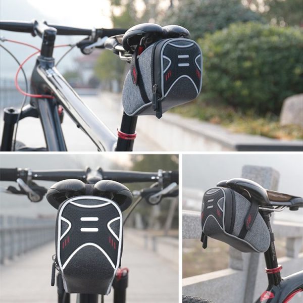 WHEEL UP C15-1 Bicycle Tail Bag Mountain Bike Cushion Bag Bicycle Riding Equipment Accessories Saddle Bag - Image 10