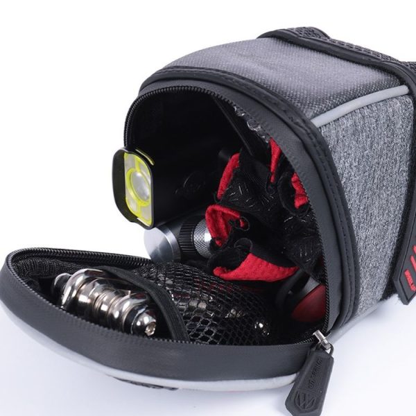 WHEEL UP C15-1 Bicycle Tail Bag Mountain Bike Cushion Bag Bicycle Riding Equipment Accessories Saddle Bag - Image 3