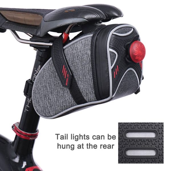 WHEEL UP C15-1 Bicycle Tail Bag Mountain Bike Cushion Bag Bicycle Riding Equipment Accessories Saddle Bag - Image 7