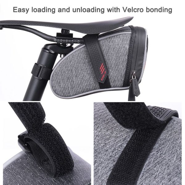 WHEEL UP C15-1 Bicycle Tail Bag Mountain Bike Cushion Bag Bicycle Riding Equipment Accessories Saddle Bag - Image 8