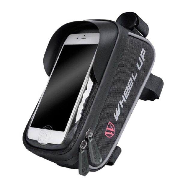 WHEEL UP Fingerprint Unlocking Bicycle Bag Front Beam Bag Riding Charter Front Bag Top Tube Bag Mountain Bike Equipment Accessories