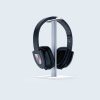 Headphone Holder Internet Cafe Headset Display Stand (White)