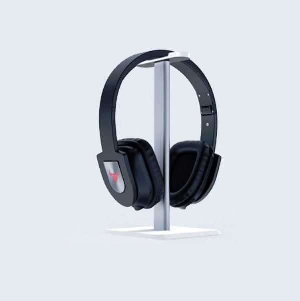 Headphone Holder Internet Cafe Headset Display Stand (White)