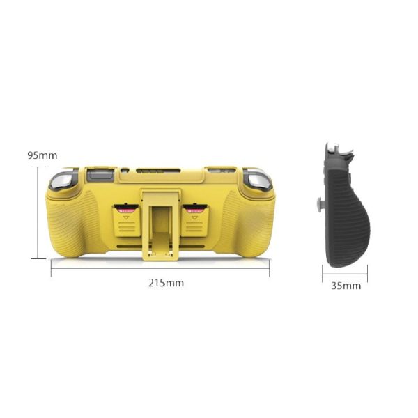 Switch Lite Protective Shell Game Card Box Protective Sleeve Bracket Grip (Pure green) - Image 5