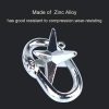 6 PCS / Set Magic Lock Zinc Alloy Brain Developing Puzzles Lock Toys - Image 3
