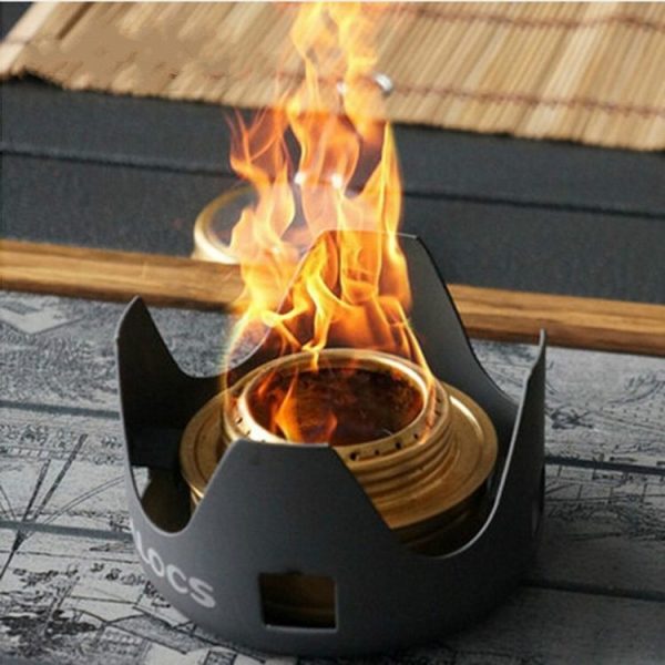 ALOCS CS-B02 Outdoor Alcohol Stove Set High-power Alcohol Burner