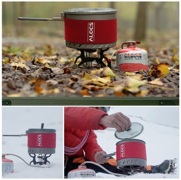 ALOCS CS-G22 Windproof Stove Head Outdoor Portable Field Stove - Image 5