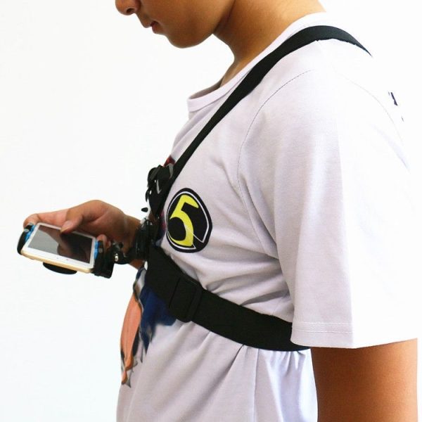 Chest Fixed Strap Mobile Phone Holder for 4-6.5 inch Mobile Phone - Image 6