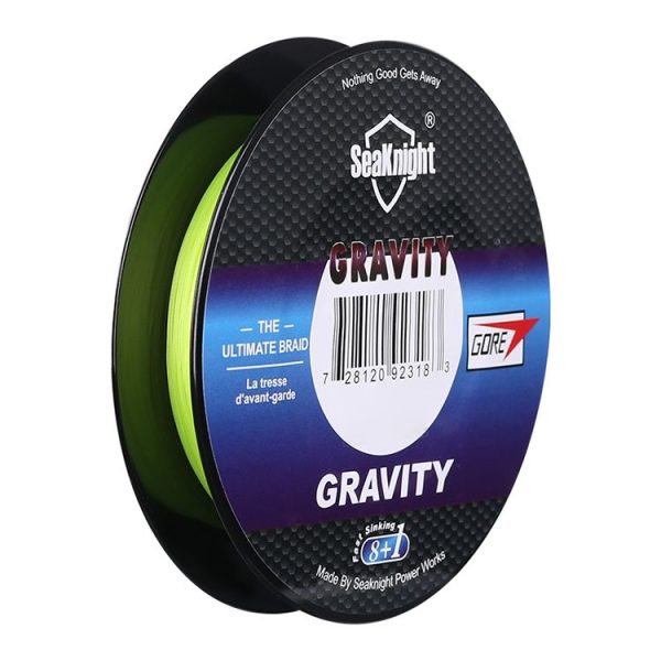 Seaknight GRAVITY 300M Fishing Line Strength Submerged Line Anti-bite and Wear-resistant Braided Line, Line number: 8.0, Color: Yellow