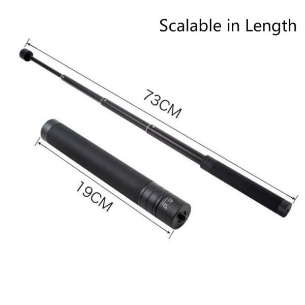 Handheld Three-axis Gimbal Stabilizer Extension Rod, Telescopic Length: 19cm-73cm - Image 7