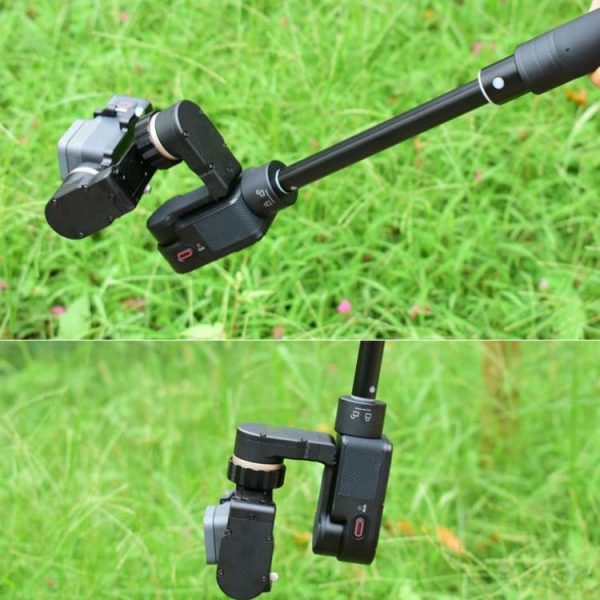 Handheld Three-axis Gimbal Stabilizer Extension Rod, Telescopic Length: 19cm-73cm - Image 8