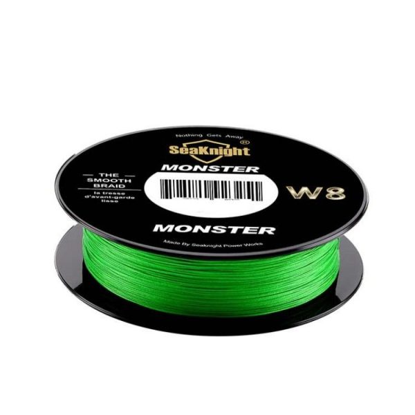 Seaknight 8 Series 500 Meters Strong Horse Fishing Line PE Main Line Fshing Line, Line number: 1.0, Color: Bright Green - Image 2