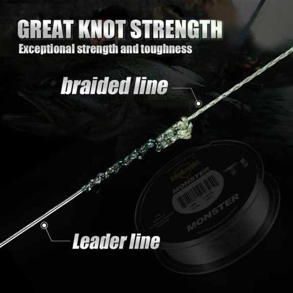 Seaknight 8 Series 500 Meters Strong Horse Fishing Line PE Main Line Fshing Line, Line number: 1.0, Color: Bright Yellow - Image 4
