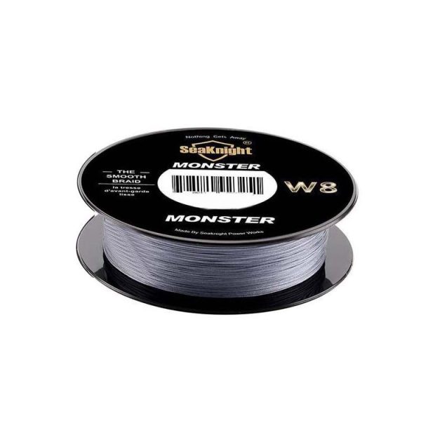 Seaknight 8 Series 500 Meters Strong Horse Fishing Line PE Main Line Fshing Line, Line number: 8.0, Color: Bright Gray - Image 2