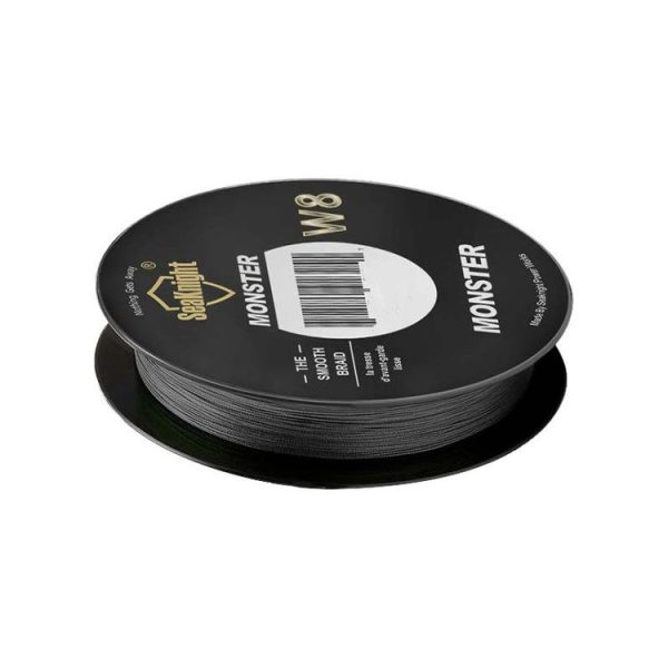 Seaknight 8 Series 500 Meters Strong Horse Fishing Line PE Main Line Fshing Line, Line number: 2.0, Color: Black - Image 2