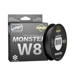 Seaknight 8 Series 500 Meters Strong Horse Fishing Line PE Main Line Fshing Line, Line number: 6.0, Color: Black