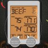 CH-212 Dual Probe Color Screen Smart Alarm Grill Kitchen Thermometer, Color: Orange Backlight - Image 7