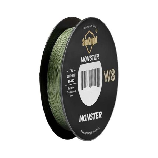 Seaknight Fishing Line PE Line 8 Series 300 Meters Rally Main Line, Line number: 3.0, Color: Dark Green