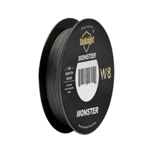 Seaknight Fishing Line PE Line 8 Series 300 Meters Rally Main Line, Line number: 3.0, Color: Black