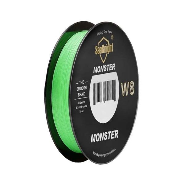 Seaknight Fishing Line PE Line 8 Series 300 Meters Rally Main Line, Line number: 3.0, Color: Light Green