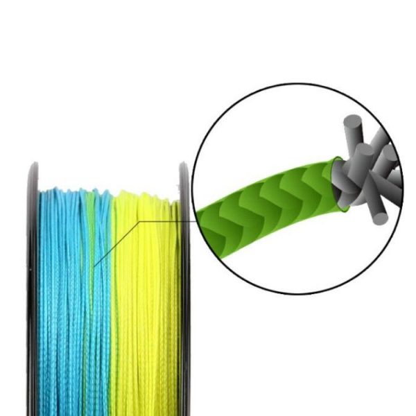 Seaknight Fishing Line PE Main Line 8 Series 300 500 Meters, Line number: 6.0, Specification: 500M (Colorful) - Image 3