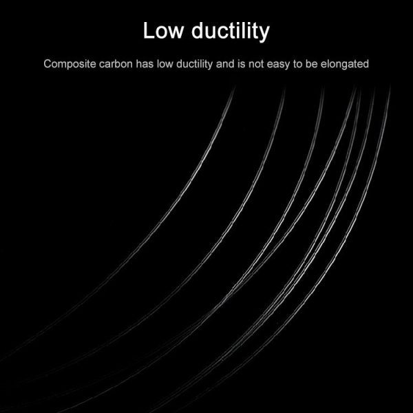 Seaknight T1 Carbon Coated Fish Line Sub-front Conductor Stonger Tensile Main Line Sub Line, Line number: 5.0, Specification: T1 100M - Image 7