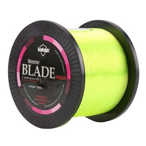 Seaknight 1000 Meters Luya Fishing Line Sub-line Main Line Nylon Line, Line number: 1.5 (Yellow)
