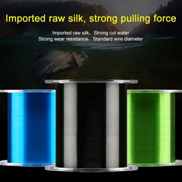 Seaknight 1000 Meters Luya Fishing Line Sub-line Main Line Nylon Line, Line number: 4.0 (Black) - Image 5