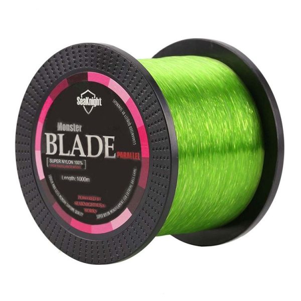 Seaknight 1000 Meters Luya Fishing Line Sub-line Main Line Nylon Line, Line number: 8.0 (Green)