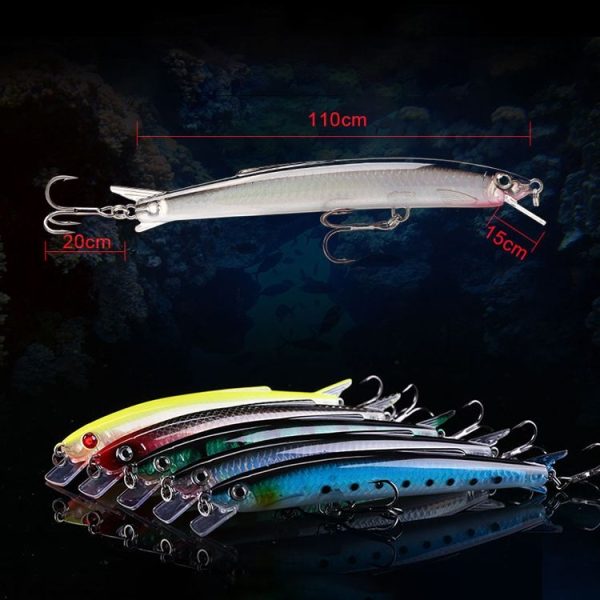 SeaKnight SK005 Lure Bait Long Shot Type Shallow Water Deception Mino Alice Bass Mandarin Fish Hard Bait (L04) - Image 3