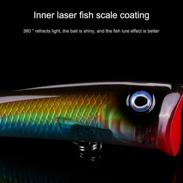 SeaKnight SK004 Surface Type Unsinkable Water Sub-bait Bionic Bait Fishing Gear (L03) - Image 4