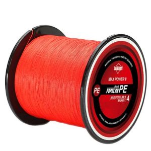 Seaknight Fishing Line 300M Braided Line Main Line 4 Braid, Line number: 3.0 (Red)