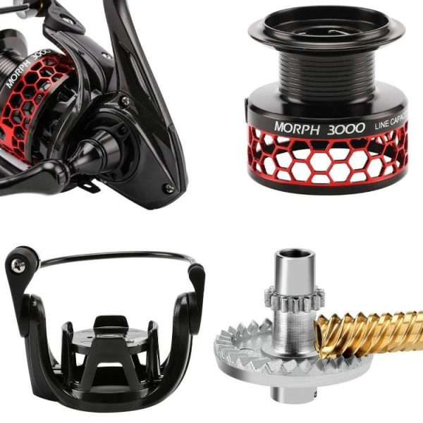 SeaKnight MORPH Carbon Braking Force Lure Fishing Reel Long Cast Fishing Reel Spinning Wheel Manual Fishing Gear, Specification: 3000 - Image 4
