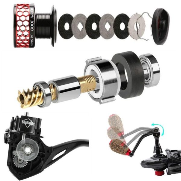 SeaKnight MORPH Carbon Braking Force Lure Fishing Reel Long Cast Fishing Reel Spinning Wheel Manual Fishing Gear, Specification: 3000 - Image 5